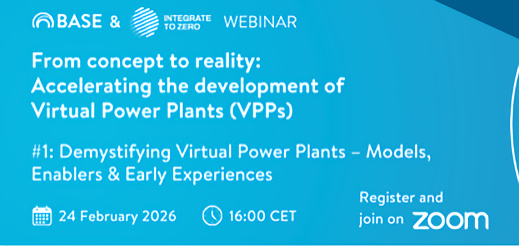 New Webinar Series On Virtual Power Plants By BASE Foundation