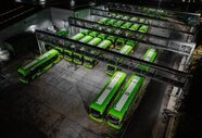 Heliox and First Bus collaborate to develop five new electric bus charging depots