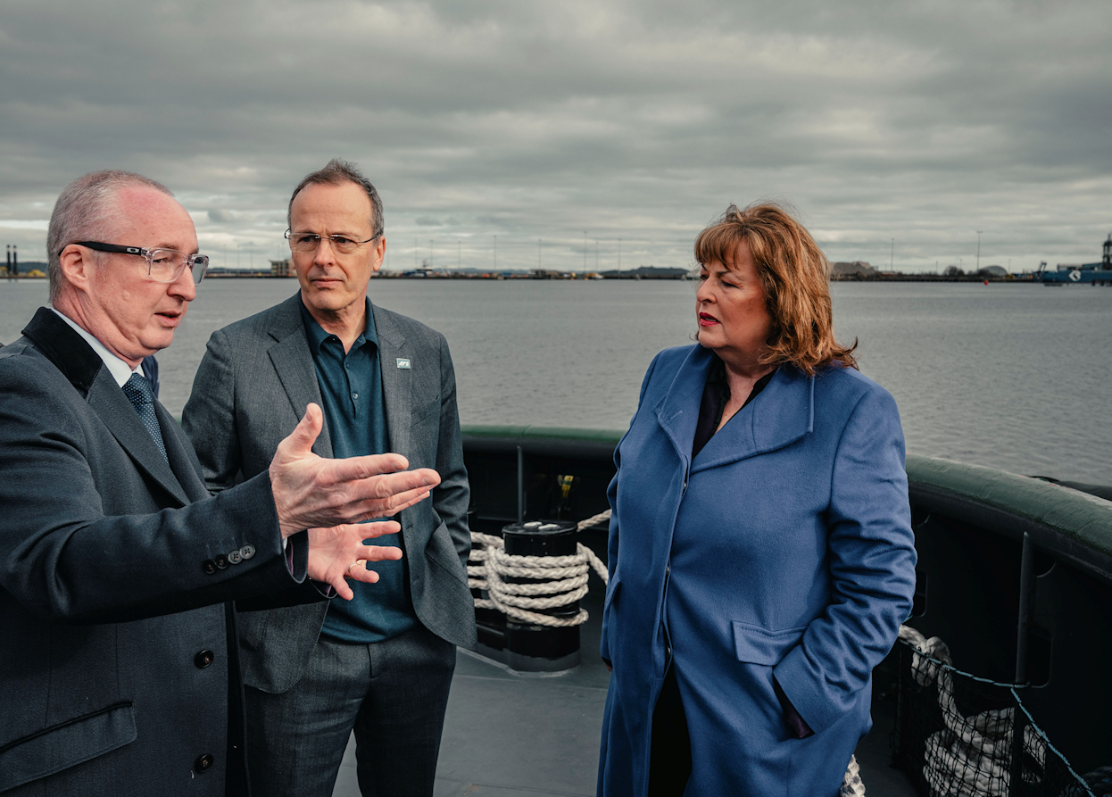 World's First Green Hydrogen Shore Power Demonstrator Showcased at the Port of Leith