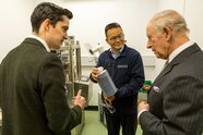 His Majesty The King visits OXCCU