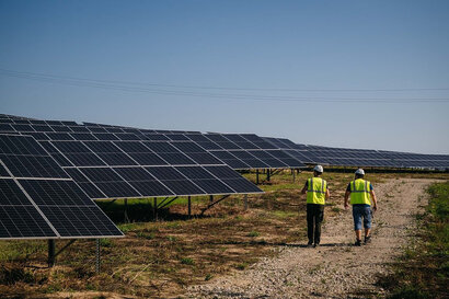 RPower solar farm in Poland. Courtesy of RPower.