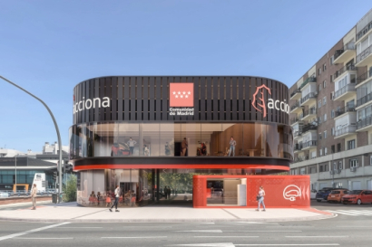 Así será la mayor electrolinera pública dentro de la M-30 desarrollada por Acciona  