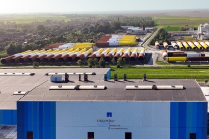 Steelwind gana un contrato para la fabricación de 300 monopilotes para parques eólicos marinos europeos