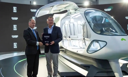 Hyundai y Rolls-Royce se dan tres años para echar a volar su aerotaxi de hidrógeno