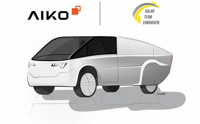 Las células fovoltaicas de Aiko impulsan la primera ambulancia solar del mundo