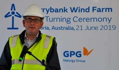 Naturgy inicia la construcción de un parque eólico de 180 megavatios en Australia
