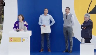 La inventora eólica Arantxa Esparza, Premio a la Mejor Invención Española de 2023