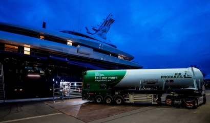 Breakthrough, el primer superyate del mundo propulsado por hidrógeno