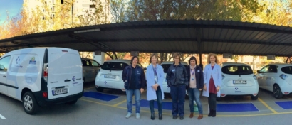 Álava se dota de 12 vehículos eléctricos para prestar el servicio de Hospitalización a Domicilio y Transporte Intercentros