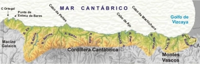61 oenegés ecologistas apoyan el manifiesto Aquí No para evitar "el aluvión de nuevos complejos de aerogeneradores" en la Cornisa Cantábrica