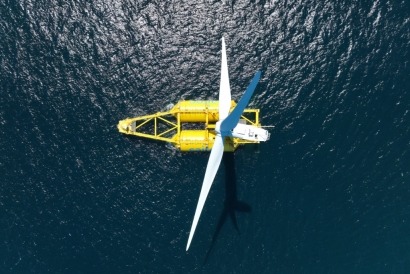DemoSATH, la eólica marina flotante española que navega de premio en premio