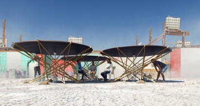 El destilador solar portátil de Glogau, Gran Premio Lexus de Diseño 2021