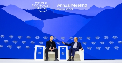 Elon Musk anima en Davos a convertir la España vaciada en la "central eléctrica" de Europa