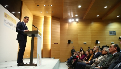 Así ha sido el discurso con el que Pedro Sánchez ha presentado el Paquete 2030 de Energía y Clima
