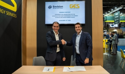 GES se alía con Envision para impulsar el despliegue de sus sistemas de almacenamiento de energía en baterías