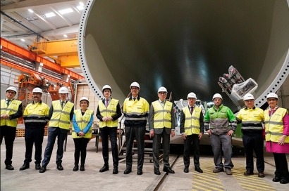 El fabricante vasco Haizea suministrará 50 megapilotes al parque eólico marino East Anglia Three