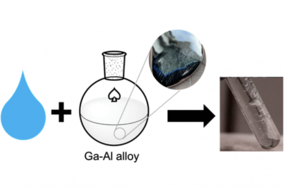 Científicos obtienen hidrógeno de manera eficiente a partir de agua con aluminio