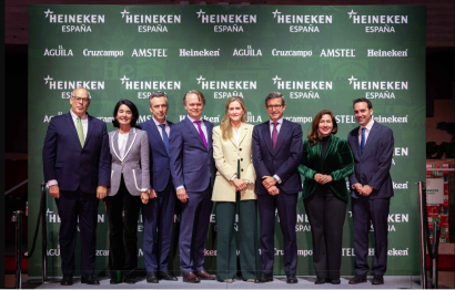 Heineken España, primera "gran cervecera" del país en elaborar sus productos solo con energía 100% renovable 