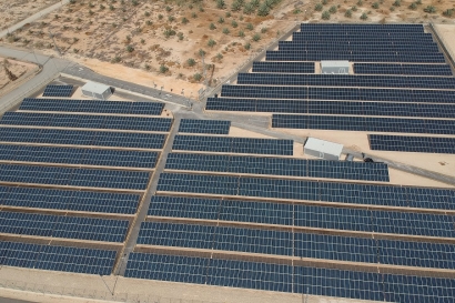 Energía solar fotovoltaica bajo el nivel del mar