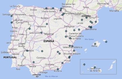 Ya está aquí el mapa de comunidades energéticas de España