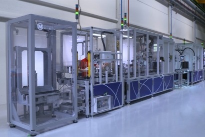 Mondragon Assembly diseña una línea piloto de baterías prismáticas para Solitek