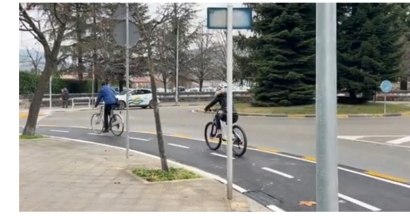 Navarra y Burlada invierten 300.000 euros en un nuevo carril bici para reforzar la conectividad de la Comarca de Pamplona