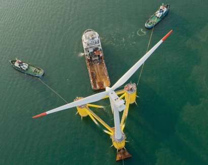 Microsoft presta su Inteligencia Artificial a un proyecto vasco que se centra en las plataformas eólicas marinas flotantes