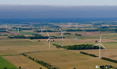 Estados Unidos ya tiene instalados casi 90.000 megavatios de potencia eólica