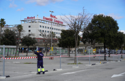 El Área Metropolinata de Barcelona inicia la instalación de una pérgola fotovoltaica de 3,25 MW en Sant Boi de Llobregat