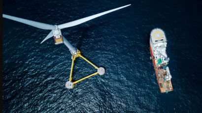 Los parques eólicos marinos benefician a la industria pesquera