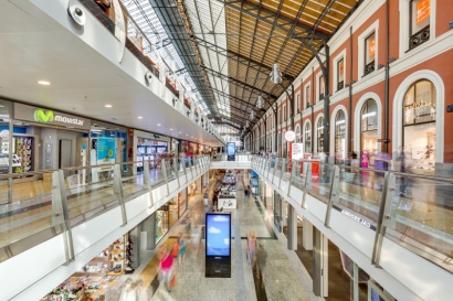 Centro comercial Príncipe Pío en Madrid