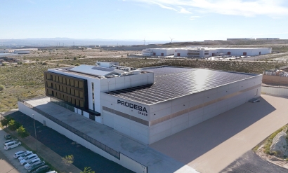 Un sistema de autoconsumo instalado por Iasol permite a Prodesa cubrir más del 50% de su demanda eléctrica