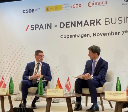 Felipe de Borbón y Federico de Laborde inauguran el encuentro España Dinamarca con el hidrógeno en la agenda