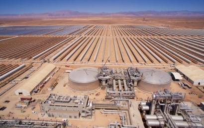 Sener "casa" termosolar con fotovoltaica para producir electricidad las 24 horas del día