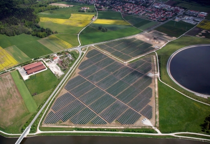 La producción solar media alemana en los cinco primeros días de abril quintuplica a la de la península ibérica