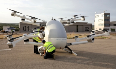 El aerotaxi eléctrico de Tecnalia elige el cielo de Jaén para su debut en España