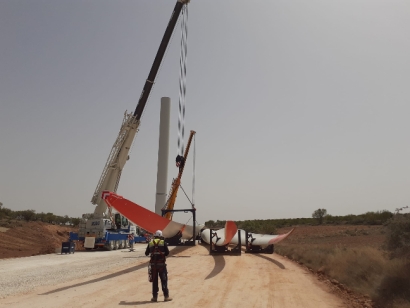 Endesa pone en servicio su mayor parque eólico de España de 180 MW