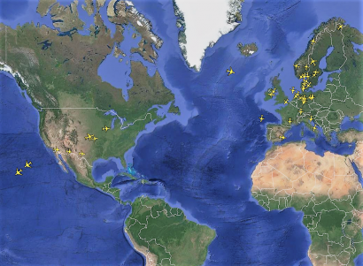 Mira quién vuela ahora mismo con biocarburantes por el mundo