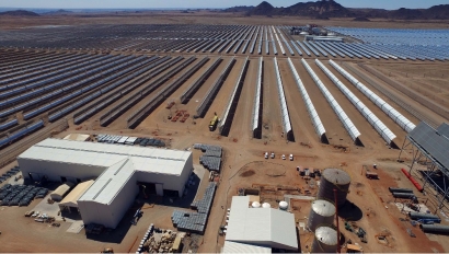 Abengoa vende a Engie su participación en la central termosolar Xina Solar One
