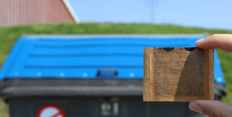 Diseñan una batería del tamaño de una etiqueta adhesiva que se puede reciclar en el contenedor azul