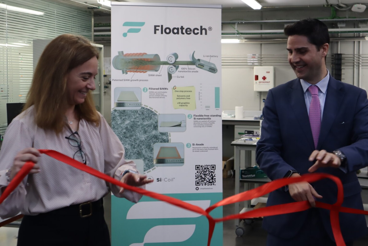 Un millón de euros para los ánodos 100% de silicio que multiplican por 10 la capacidad de almacenamiento de las baterías