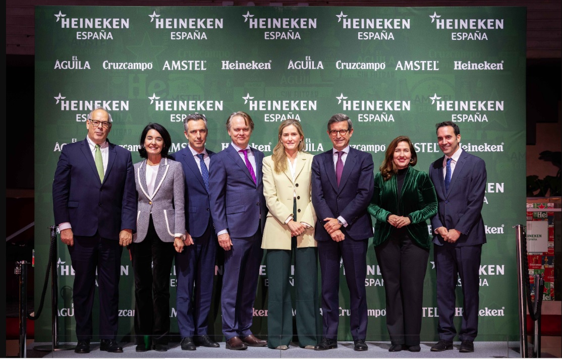 Heineken España, primera "gran cervecera" del país en elaborar sus productos solo con energía 100% renovable 