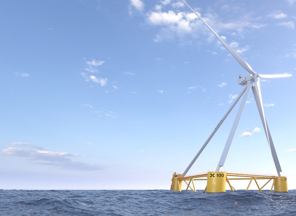 X1 Wind, la eólica marina flotante que acelera en Barcelona en la carrera hacia los 20 megas