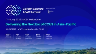 Carbon Capture APAC Summit 2025 