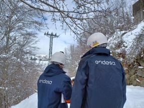 Endesa prepara su red de distribución eléctrica para el invierno