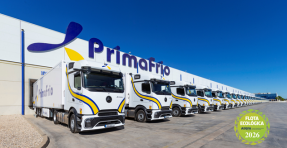 Primafrio renueva su Flota Ecológica para consolidar su papel como pionero de los camiones eléctricos pesados en España