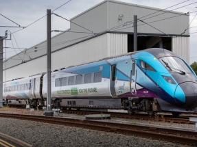 Intercity Battery Train Starts Testing in the North of England