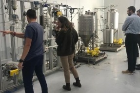 La planta piloto de biodiesel de Lorca tiene una capacidad de producción de cinco toneladas anuales