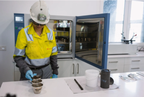 Así es el proyecto que reutiliza cenizas volantes de biomasa en la minería subterránea