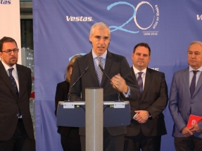 Vestas cumple veinte años en Galicia